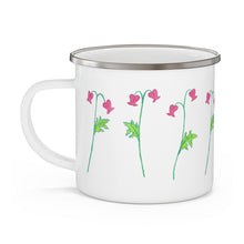 Load image into Gallery viewer, Pacific Bleeding Heart Enamel Camping Mug
