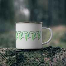 Load image into Gallery viewer, Fern Enamel Camping Mug
