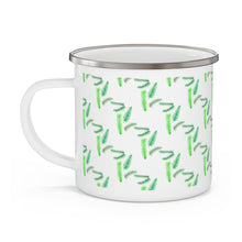 Load image into Gallery viewer, Fern Enamel Camping Mug
