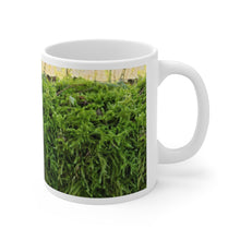 Load image into Gallery viewer, Moss Ceramic Mug White 11oz
