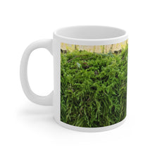 Load image into Gallery viewer, Moss Ceramic Mug White 11oz
