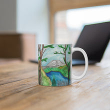 Load image into Gallery viewer, Mountain Landscape Ceramic Mug 11oz
