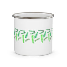 Load image into Gallery viewer, Fern Enamel Camping Mug
