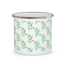 Load image into Gallery viewer, Fern Enamel Camping Mug
