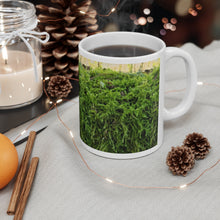 Load image into Gallery viewer, Moss Ceramic Mug White 11oz
