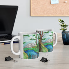 Load image into Gallery viewer, Mountain Landscape Ceramic Mug 11oz
