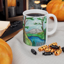 Load image into Gallery viewer, Mountain Landscape Ceramic Mug 11oz
