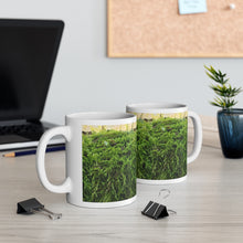 Load image into Gallery viewer, Moss Ceramic Mug White 11oz
