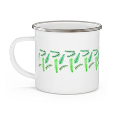 Load image into Gallery viewer, Fern Enamel Camping Mug
