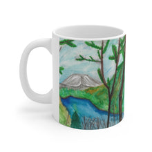 Load image into Gallery viewer, Mountain Landscape Ceramic Mug 11oz
