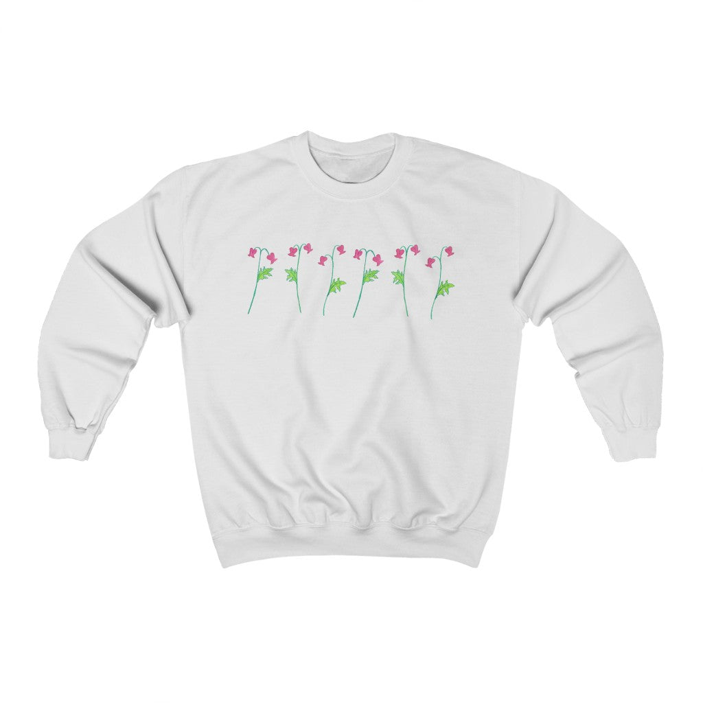 Pacific Bleeding Heart Unisex Heavy Blend™ Crewneck Sweatshirt